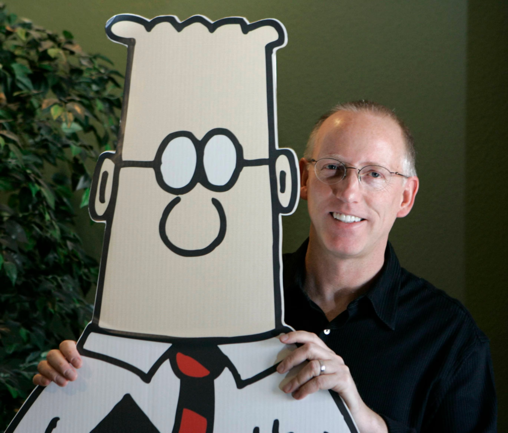 Le célèbre cartooniste Scott Adams