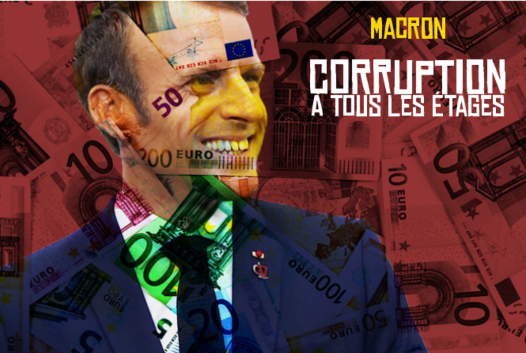 MACRON : CORRUPTION À TOUS LES ÉTAGES